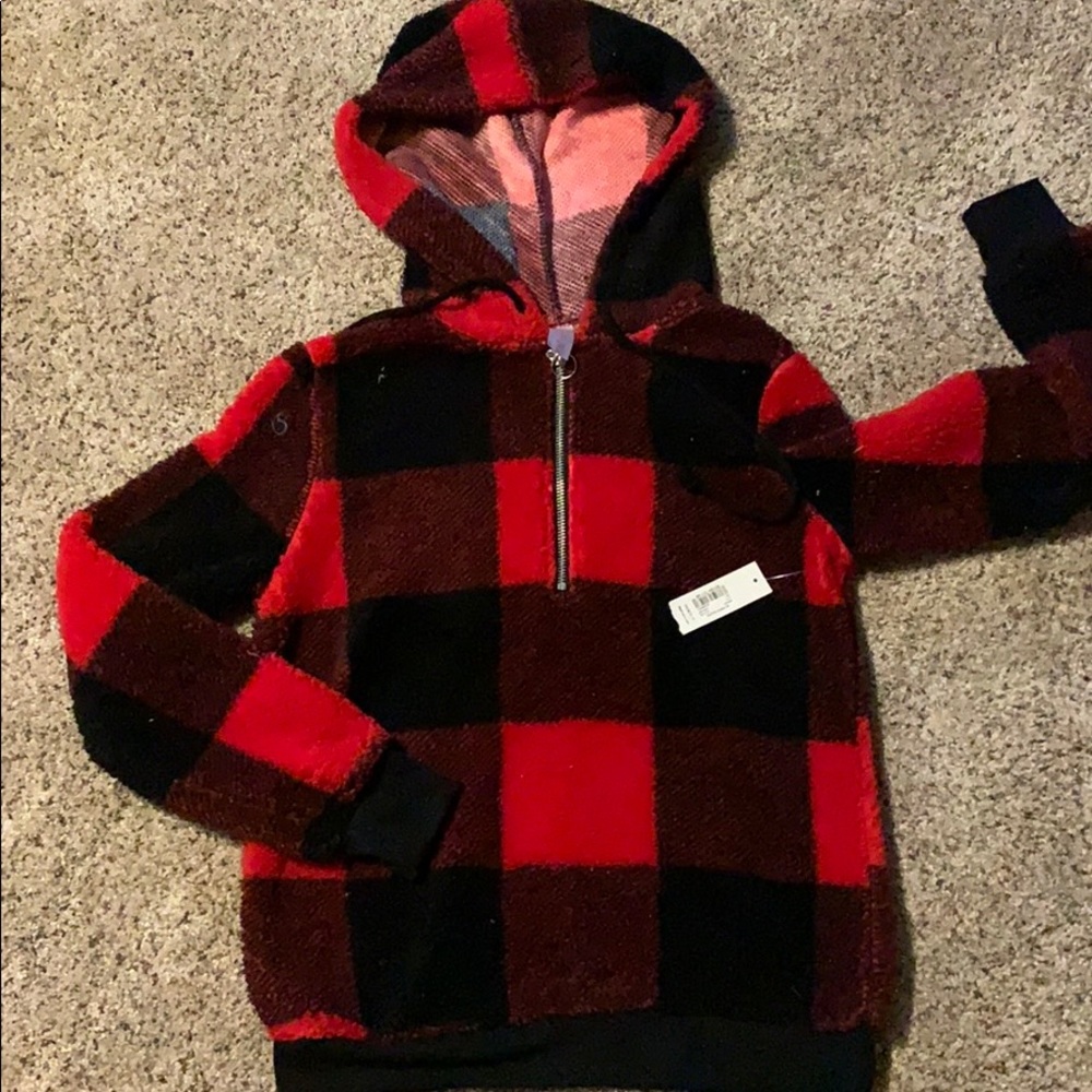 Girls Xs hoodie NWT